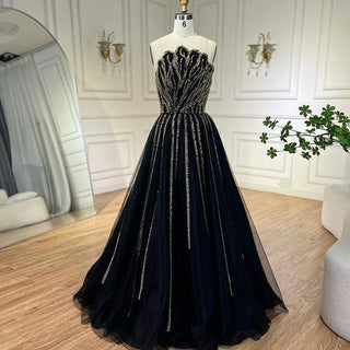 Lilac Luxury Beading Dubai Evening Dress: 2024 Long Elegant Scalloped Arabic Women's Formal Prom Dress