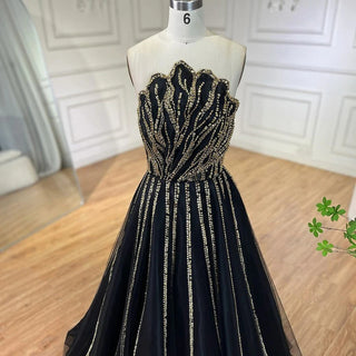 Lilac Luxury Beading Dubai Evening Dress: 2024 Long Elegant Scalloped Arabic Women's Formal Prom Dress