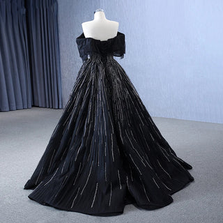 Classic Off Shoulder Evening Sweetheart Prom Formal Gowns Dresses.