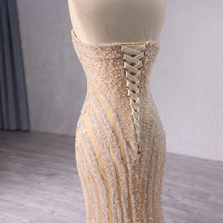 Beautiful Sweetheart Sequins Beaded Mermaid Gown for Women