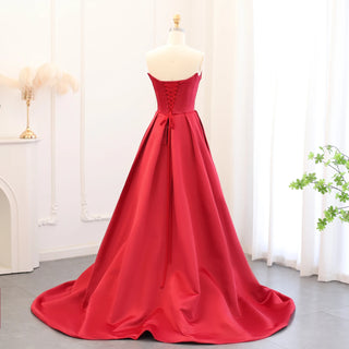 Sparkly Sequin Wine Red Mermaid Evening Dresses with Overskirt 2024 Elegant Women Wedding Gala Party Gowns