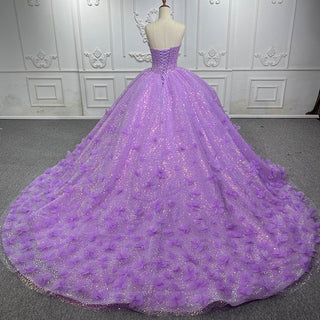 Exquisite Sequins Ball Gown Party Empire Quinceanera Dresses