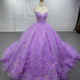 Exquisite Sequins Ball Gown Party Empire Quinceanera Dresses