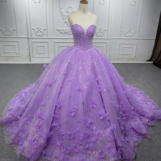 Exquisite Sequins Ball Gown Party Empire Quinceanera Dresses