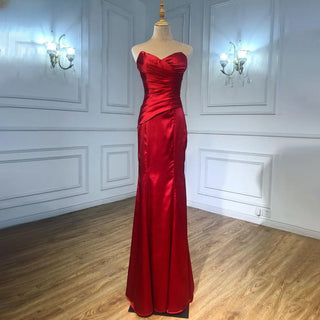 Timeless Elegance: 2024 Wine Red Mermaid Bridesmaid Dresses with Off-Shoulder Design - Perfect for Bridesmaids