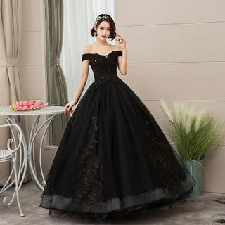 Stunning Boat Neck Floor-Length Prom Dress with Appliques