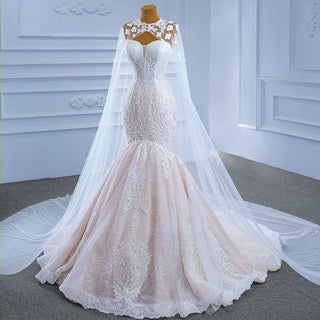 Newest Pink Sweetheart Elegant Draped Sleeveless Ball Gown Wedding Dress