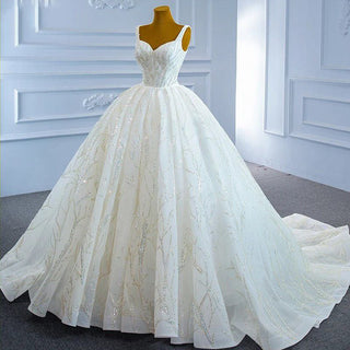 Lace Sleeveless Sweetheart Wedding Dress Bridal Gown