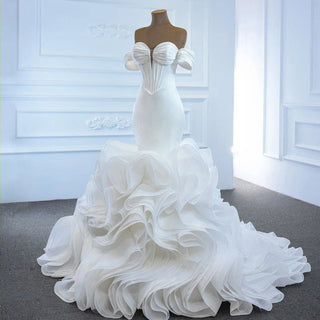 Sweetheart Bride Princess Mermaid Beautiful Wedding Dress