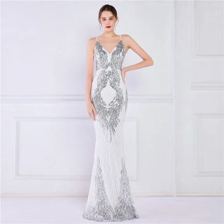 Sparkling Sequin Mermaid Prom Dress for Women