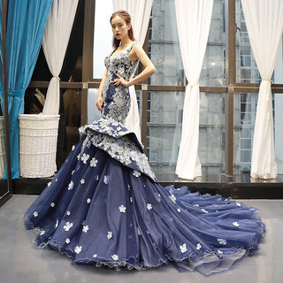 Royal Blue Elegance: New Design Mermaid Long Evening Dress for an Elegant Evening Gown Look